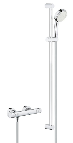 Grohe Grohtherm 800 Cosmopolitan Termostatik Duş Sistemi 1/2