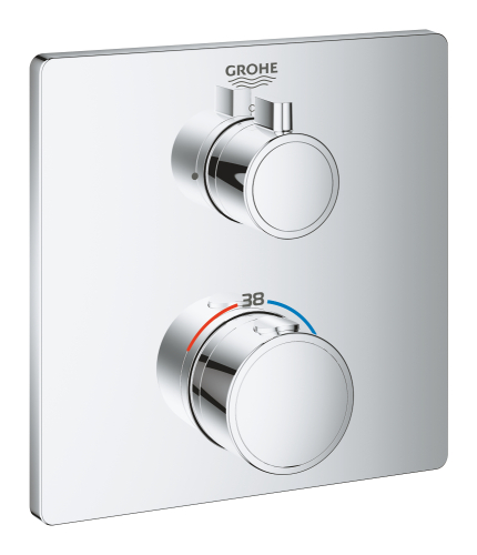 Grohe Grohtherm Ankastre Termostatik Banyo Bataryası - 24078000 - GROHE