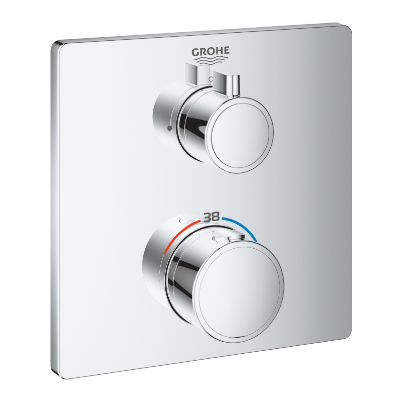 Grohe Grohtherm Ankastre Termostatik Banyo Bataryası - 24078000 - 2