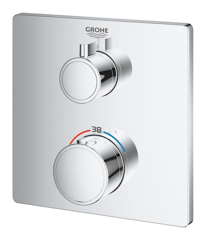 Grohe Grohtherm Ankastre Termostatik Banyo Bataryası - 24078000 - 4