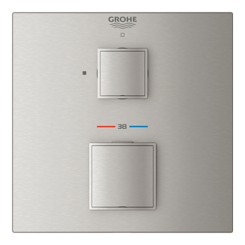 Grohe Grohtherm Cube Ankastre Termostatik Banyo Bataryası - 24153Dc0 - 3