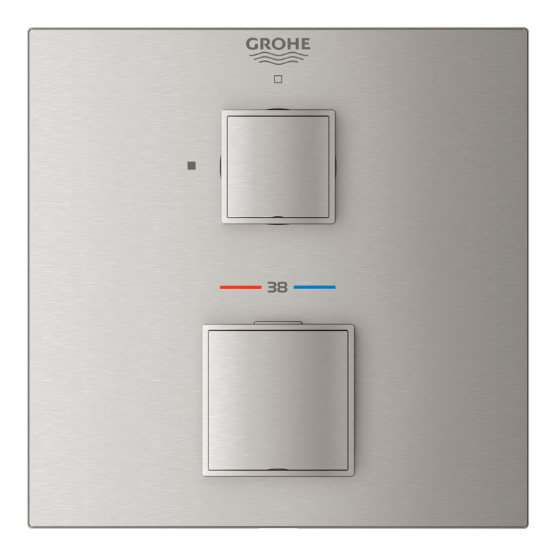 Grohe Grohtherm Cube Ankastre Termostatik Banyo Bataryası - 24153Dc0 - 3
