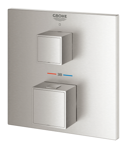 Grohe Grohtherm Cube Ankastre Termostatik Banyo Bataryası - 24153Dc0 - 4