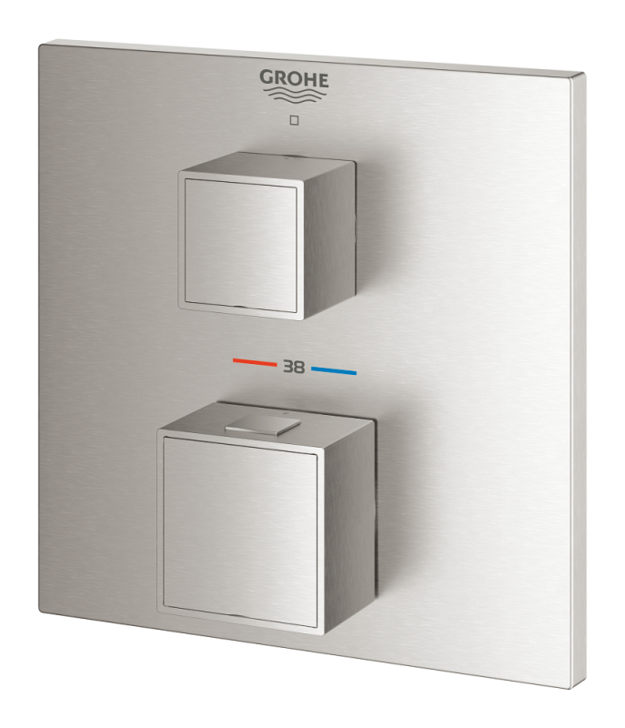 Grohe Grohtherm Cube Ankastre Termostatik Banyo Bataryası - 24153Dc0 - 4