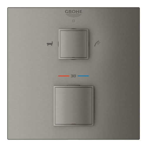 Grohe Grohtherm Cube Çift Yönlü Ankastre Termostatik Banyo Bataryası - 24155Al0 - 3