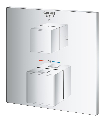 Grohe Grohtherm Cube Termostatik Banyo/Duş Bataryası - 24154000 - 4