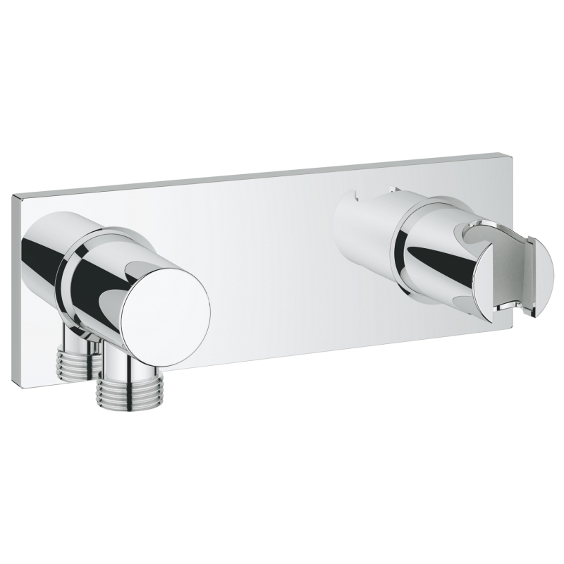 Grohe Grohtherm F Duvar üstü duş askısı ve duş çıkış dirseği seti - 26878000 - 2