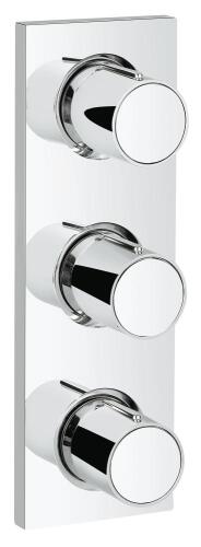Grohe Grohtherm F Üç Valfli Akış Kontrollü Kumanda - 27625000 - GROHE