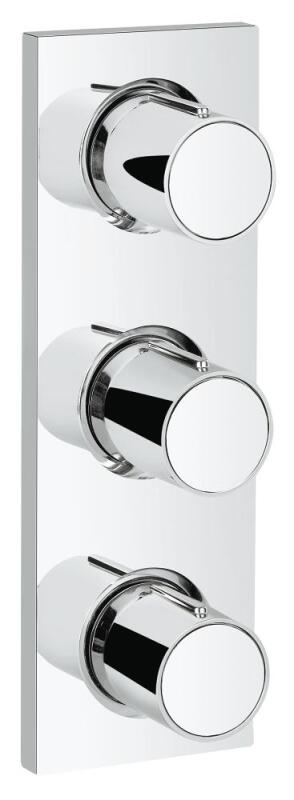 Grohe Grohtherm F Üç Valfli Akış Kontrollü Kumanda - 27625000 - 1