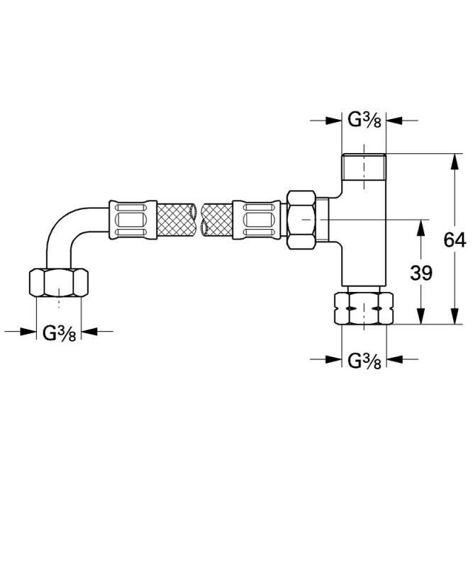 Grohe Grohtherm Micro Bağlantı Seti - 47533000 - 3