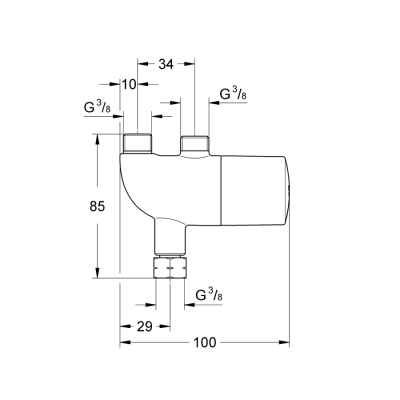 Grohe Grohtherm Micro Mikro Termostat - 34487000 - 2