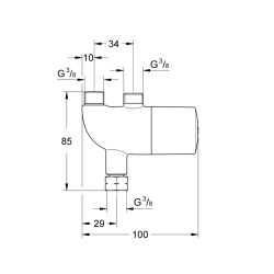 Grohe Grohtherm Micro Mikro Termostat - 34487000 - 2