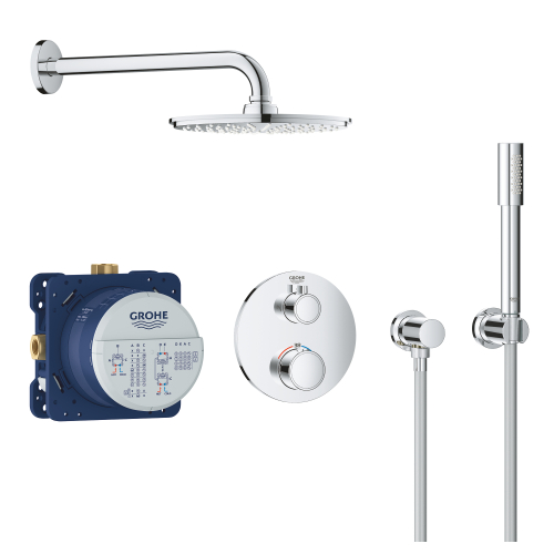 Grohe Grohtherm Rainshower Cosmopolitan 210 Duş Seti - 34732000 - 2