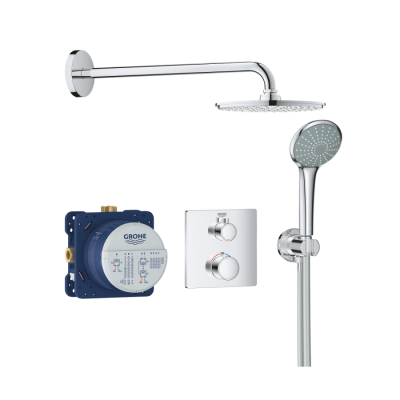 Grohe Grohtherm Rainshower Cosmopolitan 210 Duş Seti - 34734000 - 1