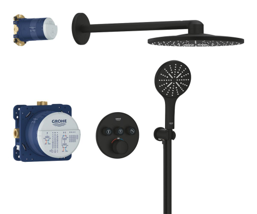 Grohe Grohtherm SmartControl Ankastre Termostatik Duş Seti - 34863KF0 - 1