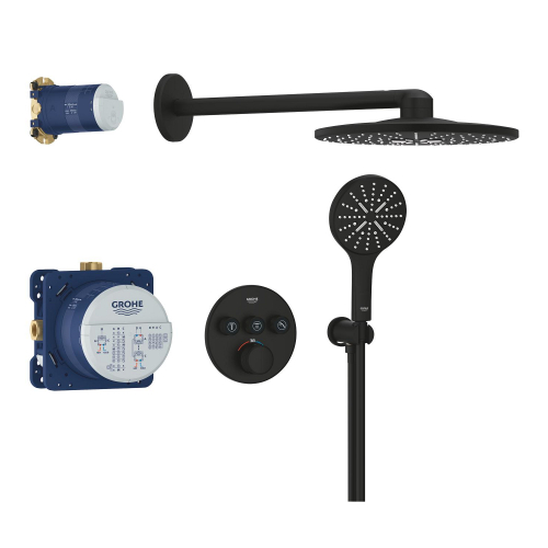 Grohe Grohtherm SmartControl Ankastre Termostatik Duş Seti - 34863KF0 - 2