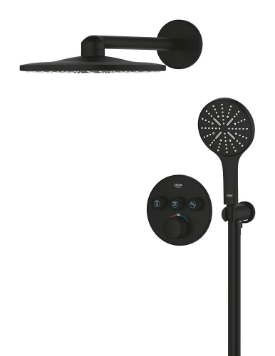 Grohe Grohtherm SmartControl Ankastre Termostatik Duş Seti - 34863KF0 - 3