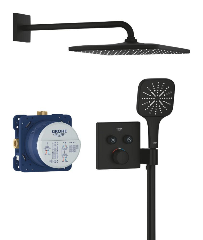 Grohe Grohtherm SmartControl Ankastre Termostatik Duş Seti - 34865KF0 - GROHE