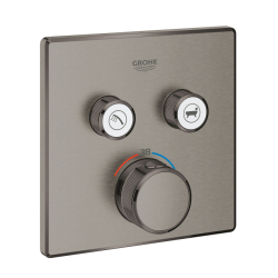 Grohe Grohtherm Smartcontrol Çift Valfli Akış Kontrollü, Ankastre Termostatik Duş Bataryası - 29124Al0 