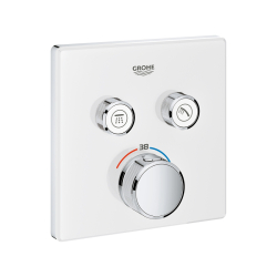 Grohe Grohtherm Smartcontrol Çift Valfli Akış Kontrollü, Ankastre Termostatik Duş Bataryası - 29156Ls0 - GROHE