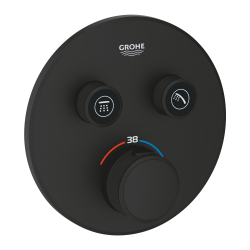 Grohe Grohtherm Smartcontrol Çift Valfli Akış Kontrollü, Ankastre Termostatik Duş Bataryası (29507Kf0) - 1