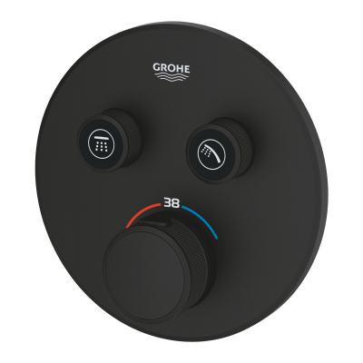 Grohe Grohtherm Smartcontrol Çift Valfli Akış Kontrollü, Ankastre Termostatik Duş Bataryası (29507Kf0) - 4