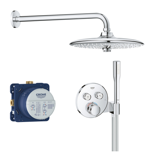 Grohe Grohtherm Smartcontrol Duş Seti - 34744000 - 2