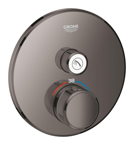 Grohe Grohtherm Smartcontrol Tek Valfli Akış Kontrollü, Ankastre Termostatik Duş Bataryası - 29118A00 
