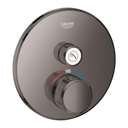 Grohe Grohtherm Smartcontrol Tek Valfli Akış Kontrollü, Ankastre Termostatik Duş Bataryası - 29118A00 - 2