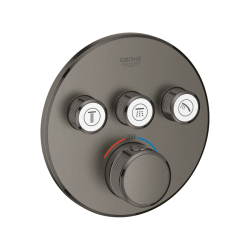 Grohe Grohtherm Smartcontrol Üç Valfli Akış Kontrollü, Ankastre Termostatik Duş Bataryası - 29121Al0 