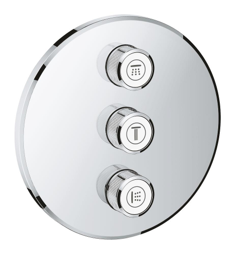 Grohe Grohtherm Smartcontrol Üç Valfli Akış Kontrollü Kumanda - 29122000 