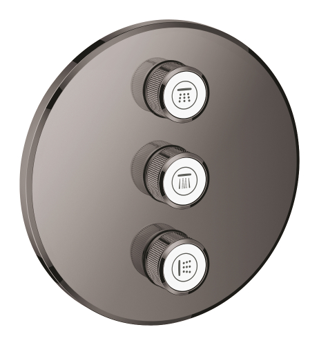 Grohe Grohtherm Smartcontrol Üç Valfli Akış Kontrollü Kumanda - 29122A00 - 1