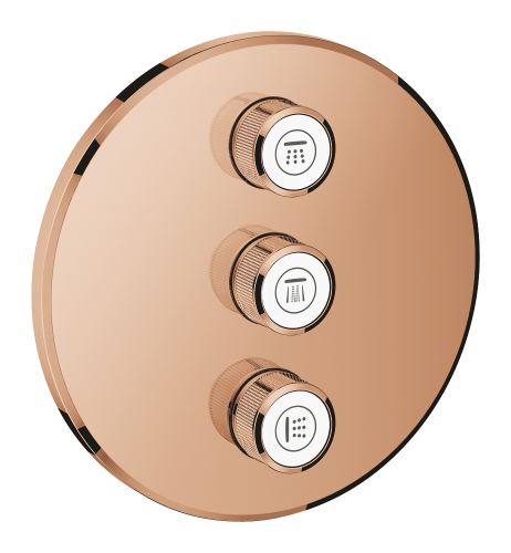 Grohe Grohtherm Smartcontrol Üç Valfli Akış Kontrollü Kumanda - 29122Da0 
