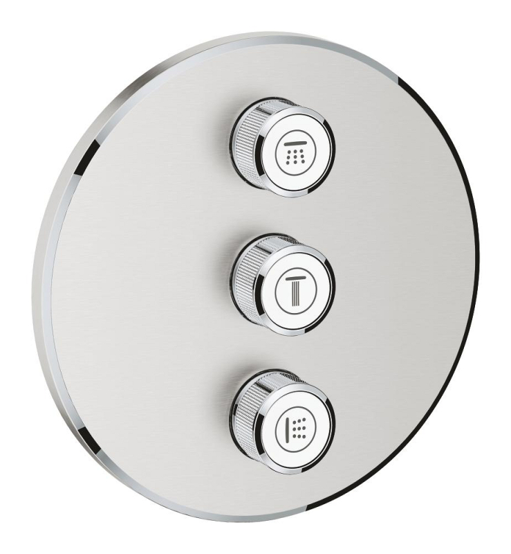 Grohe Grohtherm Smartcontrol Üç Valfli Akış Kontrollü Kumanda - 29122Dc0 - 1