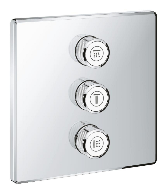 Grohe Grohtherm Smartcontrol Üç Valfli Akış Kontrollü Kumanda - 29127000 - 1