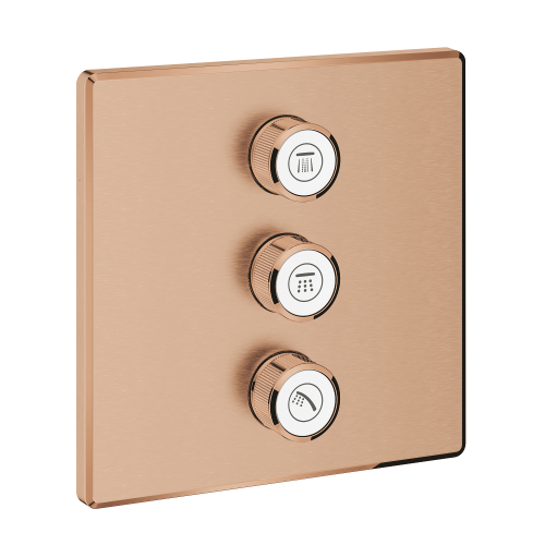 Grohe Grohtherm Smartcontrol Üç Valfli Akış Kontrollü Kumanda - 29127Dl0 - GROHE