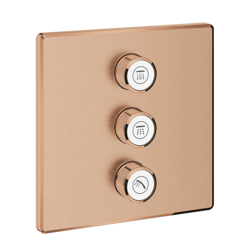 Grohe Grohtherm Smartcontrol Üç Valfli Akış Kontrollü Kumanda - 29127Dl0 - 2