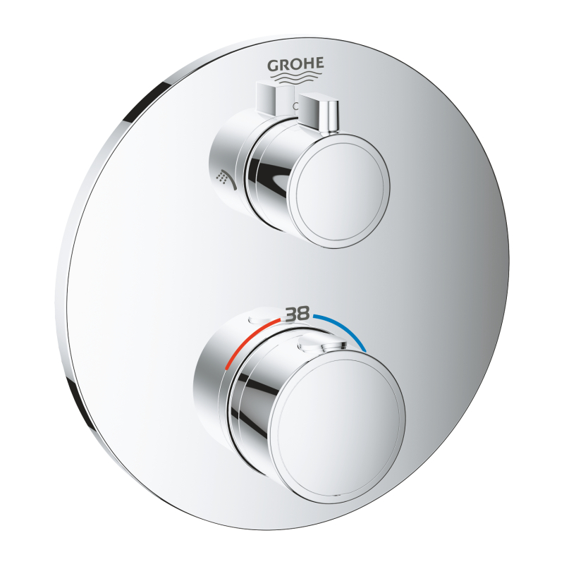 Grohe Grohtherm Termostatik Banyo/Duş Bataryası - 24076000 - 2