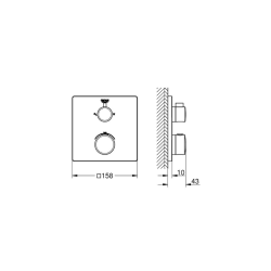 Grohe Grohtherm Termostatik Banyo/Duş Bataryası (1022092430) - 4