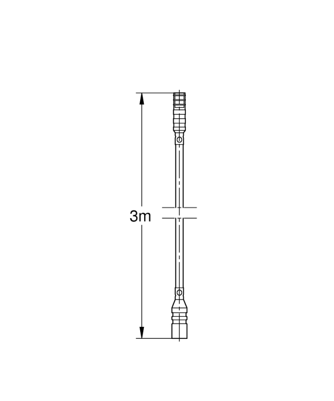 Grohe Güç Kaynağı İçin Uzatma Kablosu - 36340000 - 3