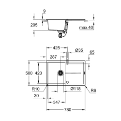 Grohe K400 - 31639Ap0 - 2