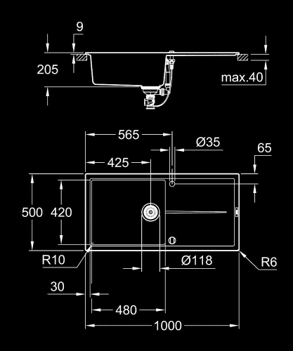 Grohe K400 - 31641Ap0 - 3