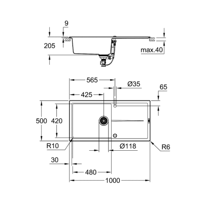 Grohe K400 - 31641At0 - 2