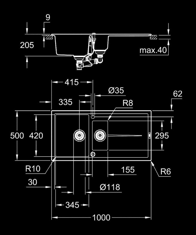 Grohe K400 - 31642Ap0 - 3