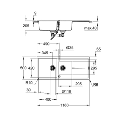 Grohe K400 - 31643Ap0 - 2