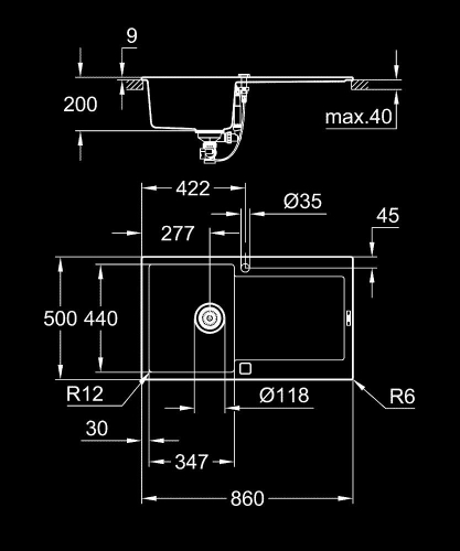 Grohe K500 - 31644Ap0 - 3