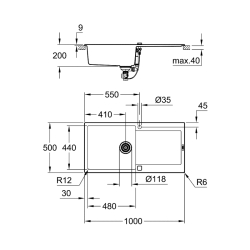 Grohe K500 - 31645Ap0 - 2