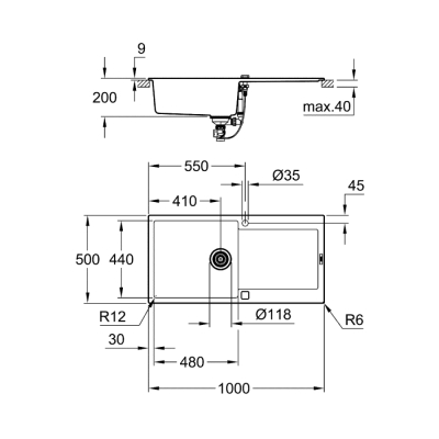 Grohe K500 - 31645At0 - 2