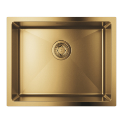 Grohe K700U Tek Gözlü Eviye, Fırçalı Altın (55x45 cm) - 31574GN1 - 2