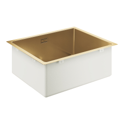 Grohe K700U Tek Gözlü Eviye, Fırçalı Altın (55x45 cm) - 31574GN1 - GROHE